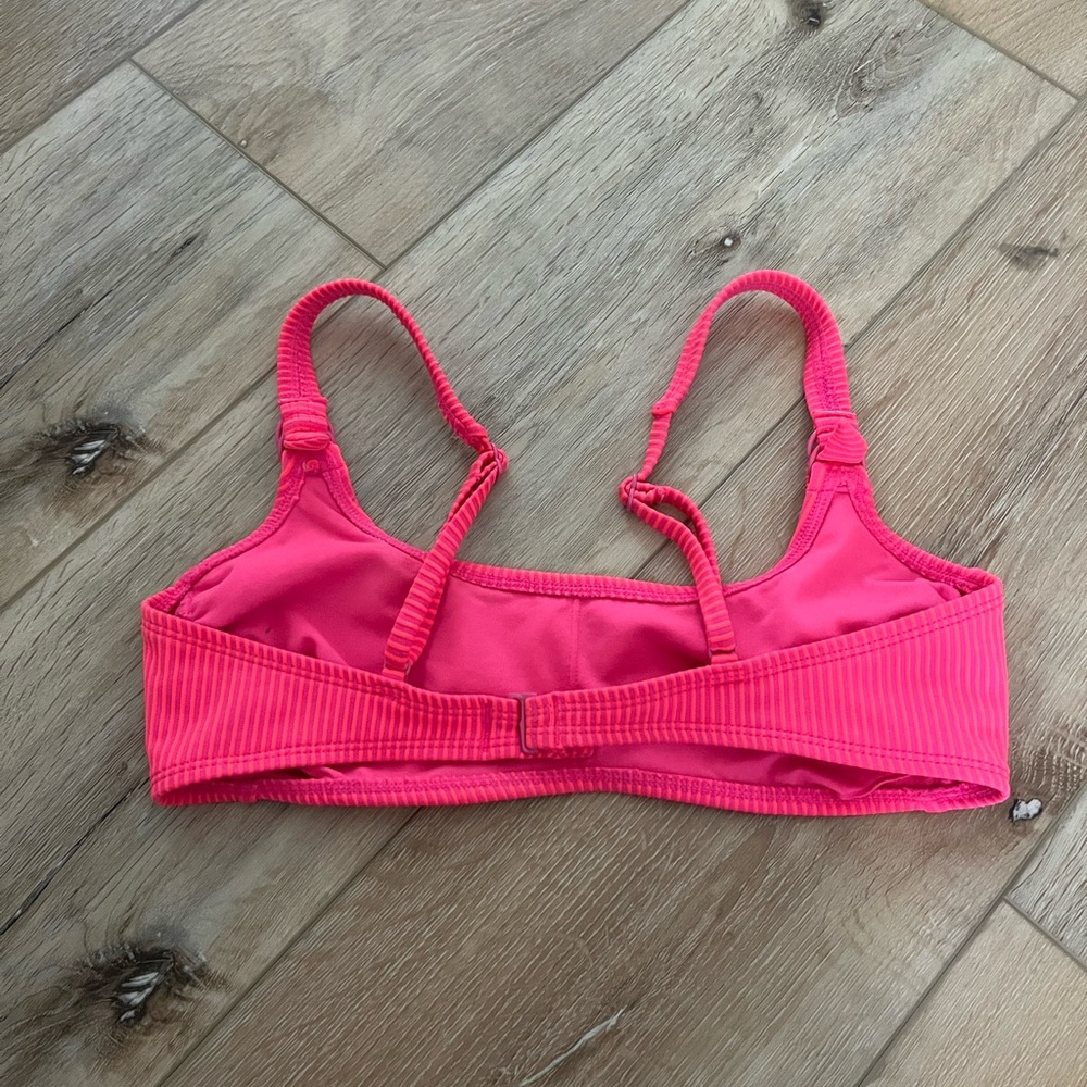 Pink Target Bikini Top - Picture 2 of 3